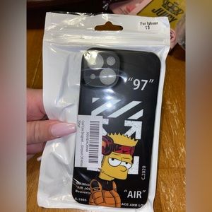 New! Bart Simpson Nike Phone Case for iPhone 12